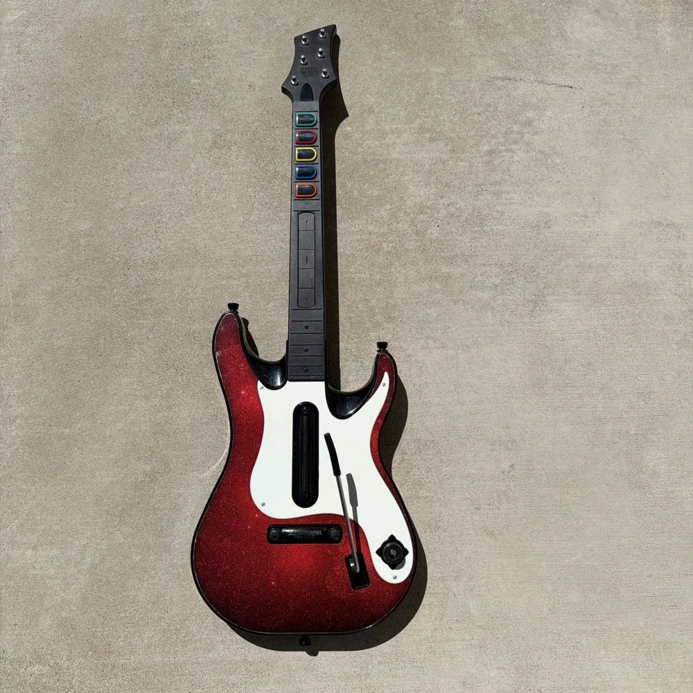PlayStation 3 2 Band Hero Wireless Guitar Controller Replacement No Receiver
